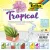 Origami papír, 15x15 cm, 80 g, 50 lap, FOLIA "Tropical", 10 különböző minta