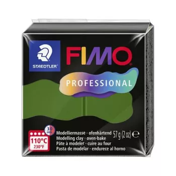   Gyurma, 57 g, égethető, FIMO "Professional", levélzöld