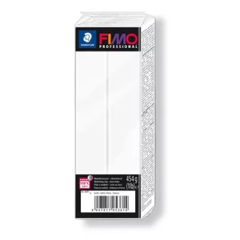   Gyurma, 454 g, égethető, FIMO "Professional" fehér