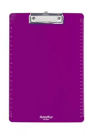 Felírótábla, A4, műanyag, FLEXOFFICE "FO-CB011", lila