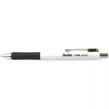   Golyóstoll, 0,4 mm, nyomógombos, FLEXOFFICE "Senior", fekete