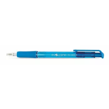   Golyóstoll, 0,4 mm, nyomógombos, FLEXOFFICE "EasyGrip", kék