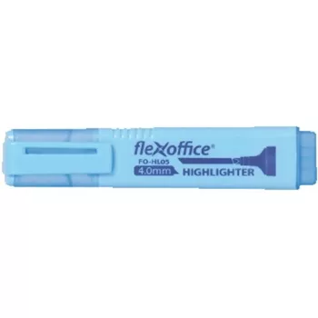 Szövegkiemelő, 1-4 mm, FLEXOFFICE "HL05", kék