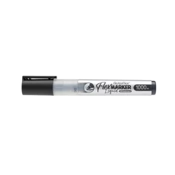   Táblamarker, 2,5 mm, kúpos, FLEXOFFICE "WB016", fekete