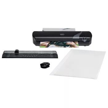   Lamináló készlet, A4, 75-125 mikron, GBC "Inspire+ Craft", fekete