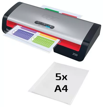 Laminálógép, A4, 75-125 mikron, GBC "250 Office"
