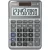 Számológép, asztali, 10 számjegy, CASIO "MS-100 FM", szürke