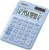 Számológép, asztali, 12 számjegy, CASIO, "MS 20 UC", világoskék