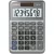 Számológép, asztali, 8 számjegy, CASIO "MS-80 F", szürke