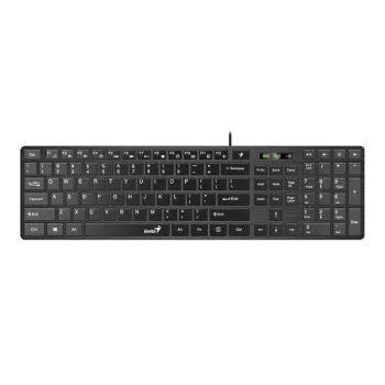   Billentyűzet, vezetékes, USB, HUN, GENIUS "Slimstar 126"