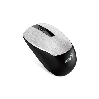   Egér, vezeték nélküli, optikai, normál méret, GENIUS "NX-7015" ezüst
