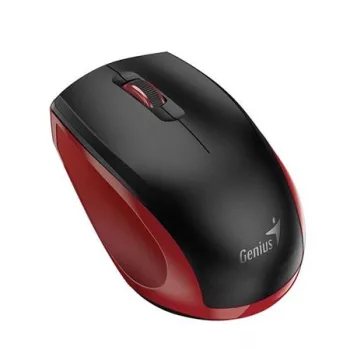  Egér, vezeték nélküli, optikai, GENIUS "NX-8006S", piros