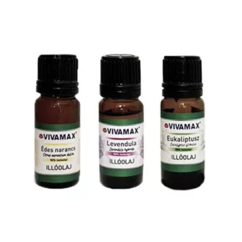   3-as illóolaj csomag: édes narancs, levendula, eukaliptusz (3x10ml)