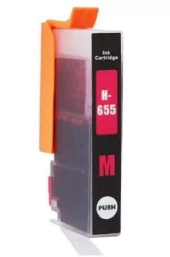 HP CZ111AE Új Utángyártott Tintapatron Magenta No.655 Eco