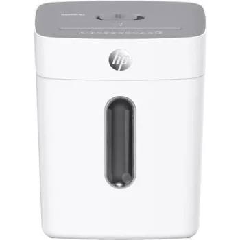   Iratmegsemmisítő, konfetti, 8 lap, HP "Oneshred 8CC", világosszürke