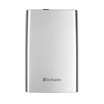2,5" HDD (merevlemez), 2TB, USB 3.0, VERBATIM, ezüst
