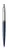 Golyóstoll, 0,7 mm, ezüst színű klip, royal kék tolltest, PARKER, "Royal Jotter", kék