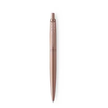   Golyóstoll, 0,7 mm, nyomógombos, rózsaszín klip, rózsaszín tolltest, PARKER, "Royal Jotter XL", kék