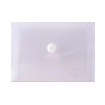   Irattartó tasak, A7, PP, patentos, VICTORIA OFFICE, áttetsző
