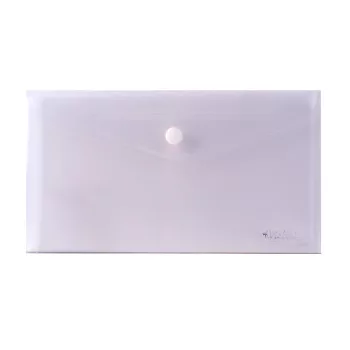  Irattartó tasak, DL, PP, patentos, VICTORIA OFFICE, áttetsző