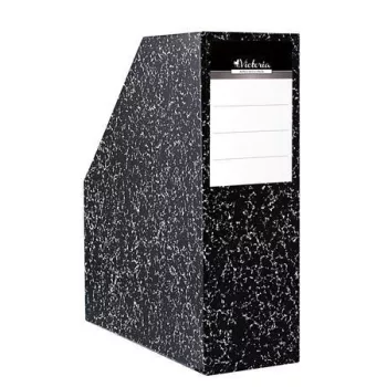   Iratpapucs, karton, 90 mm, VICTORIA OFFICE, "Márvány"