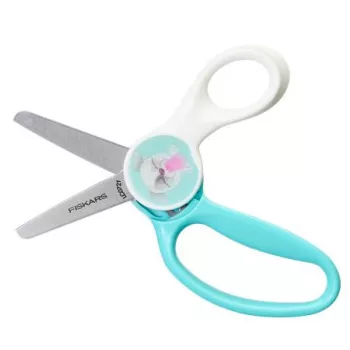   Olló, iskolai, 13 cm, FISKARS "Morph Kids", kutyás