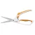 Varróolló, 26 cm, FISKARS "EasyAction™", narancssárga