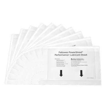   Olajozó lapok, "Powershred® iratmegsemmisítőkhöz, FELLOWES
