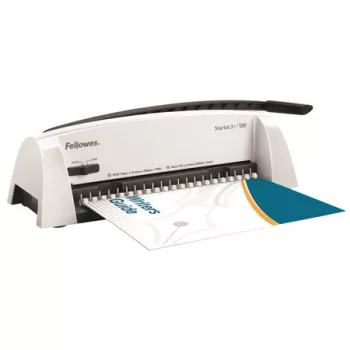   Spirálozógép, műanyag spirálkötéshez, manuális, 120 lap, FELLOWES "Starlet 2+"