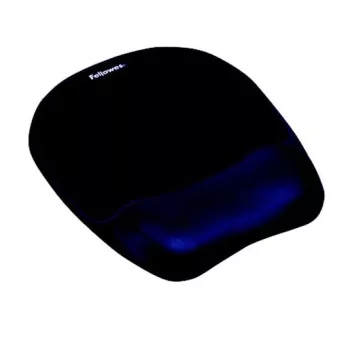   Egéralátét csuklótámasszal, habtöltésű, FELLOWES "Memory Foam", zafírkék