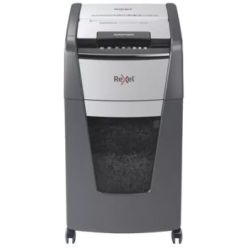   Iratmegsemmisítő, konfetti, 225 lap, REXEL, "Optimum AutoFeed+ 225X"