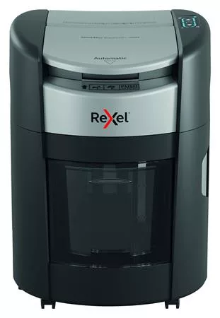 Iratmegsemmisítő, mikrokonfetti, 150 lap, REXEL "ShredMax AutoFeed+ 150M P5"