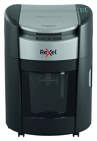 Iratmegsemmisítő, konfetti, 150 lap, REXEL "ShredMax AutoFeed+ 150X P4"