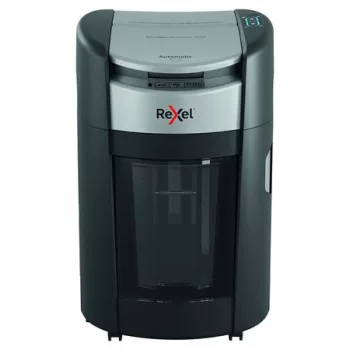   Iratmegsemmisítő, mikrokonfetti, 200 lap, REXEL "ShredMax AutoFeed+ 200M P5"