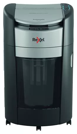 Iratmegsemmisítő, konfetti, 300 lap, REXEL "ShredMax AutoFeed+ 300X P4"