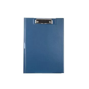 Felírótábla, fedeles, A4, zsebes, VICTORIA OFFICE, kék