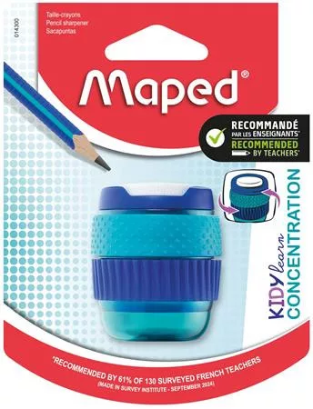Hegyező, egylyukú, tartályos, MAPED "Kidy Learn Concentration"