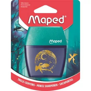   Hegyező, kétlyukú, tartályos, MAPED „Dragon Shaker sárkány”