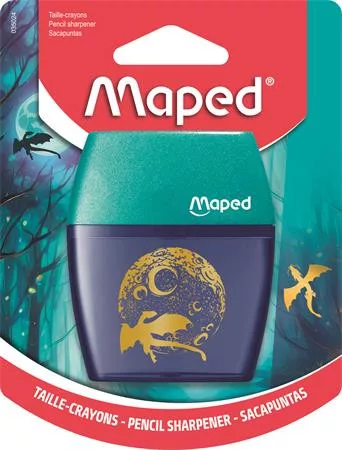 Hegyező, kétlyukú, tartályos, MAPED „Dragon Shaker sárkány”
