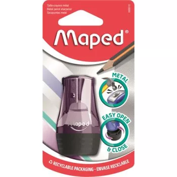   Hegyező, egylyukú, tartályos, MAPED "Tonic", vegyes színek