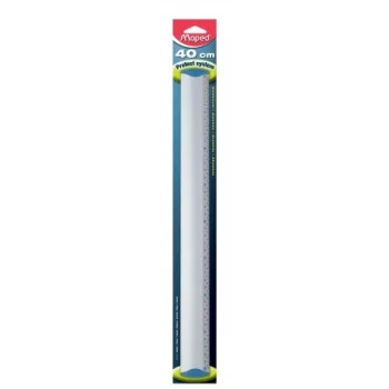   Vonalzó, alumínium, 40 cm, MAPED "Protect System"