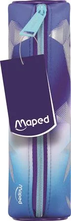 Tolltartó, henger alakú, cipzáras, MAPED „Arctic jégvilág”
