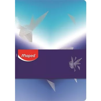   Jegyzetfüzet, tűzött, A5, vonalas, MAPED „Arctic jégvilág”