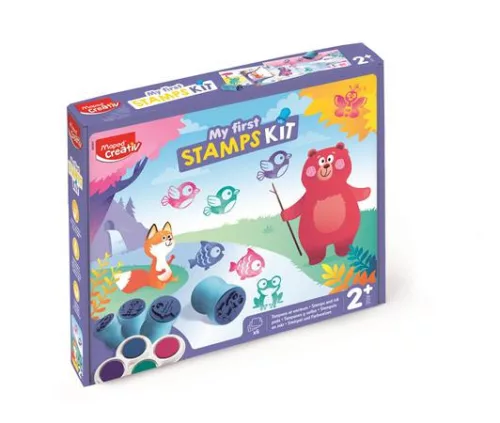 Nyomdázó készlet, állatok, MAPED CREATIV "Early Age My First Stamps Kit"