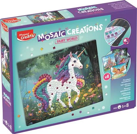 Mozaikos képkészítő, tündérvilág, MAPED CREATIV "Mosaic Creations"