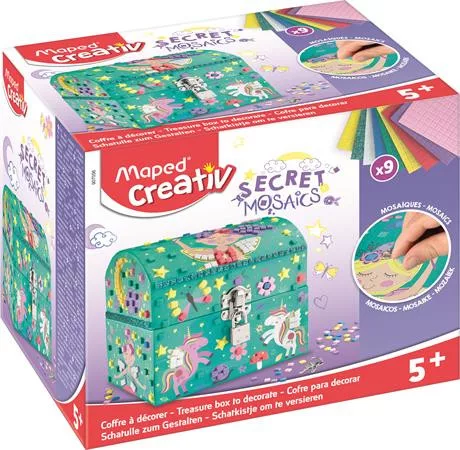 Mozaikos titkos kincsesláda, MAPED CREATIV "Secret Mosaics"