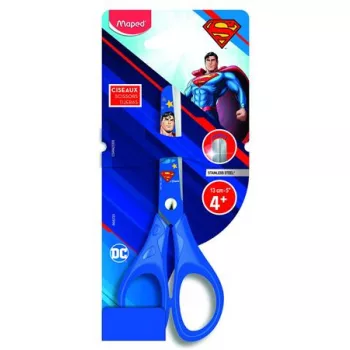 Olló, iskolai, 13 cm, MAPED "Superman"