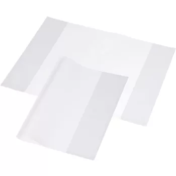   Füzet- és könyvborító, A4, PP, 90 mikron, fényes felület, PANTA PLAST, víztiszta