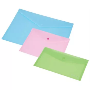   Irattartó tasak, 250x140 mm, PP, patentos, 160 mikron, PANTA PLAST, pasztell rózsaszín