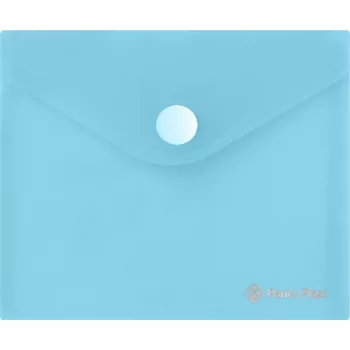   Irattartó tasak, A6, PP, patentos, 160 mikron, PANTA PLAST, pasztellkék